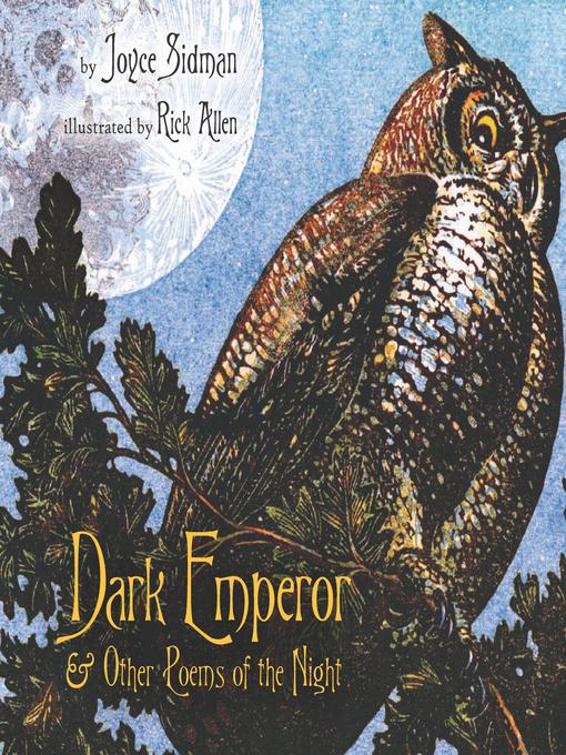 Cover image for Dark Emperor and Other Poems of the Night